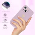 thumbnail image 2 of for iPhone 14 Plus Case Cute Slim Shockproof Phone Case with Wireless Charging Support and Protection, Purple, 2 of 14