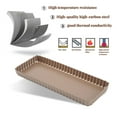 thumbnail image 4 of MesaSe Toast Pan Rectangular Non-stick Baking Tray Kitchen Cooking Cake Mold with Removable Bottom  Gold, 4 of 10