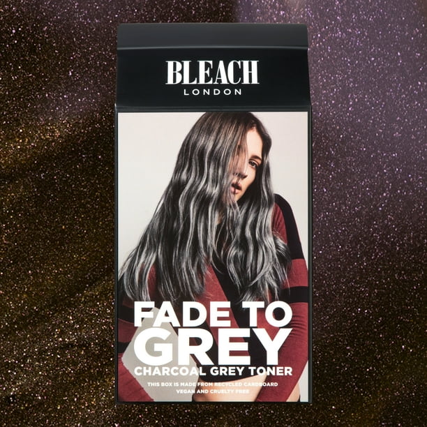 Bleach London SemiPermanent Hair Toner Cream, Fade to Grey, 1.3 oz