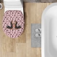thumbnail image 4 of ZUXONGSY Dachshund Paw Toilet Lids Covers Soft Skin Friendly Toilet Protective Cover Fits Most Toilet Lids Washable Toilet Lid Seat Protector Cover Easy to Install Suitable for Bathroom, 4 of 6