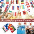 thumbnail image 2 of Less Than 5 Desktop Ornament Flag European Cup 24 String Pennant String Banner Flags European Championship Decoration & Hangs, 2 of 9