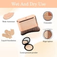 thumbnail image 5 of Tutuviw 2Pcs Self Tan Brush Soft Body Makeup Brush, Portable Self Tanning Sunless Tanner Makeup Brush for Body & Leg Makeup（Rose Gold）, 5 of 8