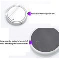 thumbnail image 6 of LNGOOR LED Car Cup Holder Lights,7 Colors Changing USB Charging Mat Waterproof Cup Pad,LED Interior Atmosphere Lamp Decoration Light Car Accessories (2pcs) (3 Rings), 6 of 7