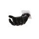 thumbnail image 4 of Colgador de llavero, colgador de pared, estante de almacenamiento, práctico clip, ahorro de espacio, resina, mano Negro, 4 of 9