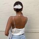 thumbnail image 3 of 2 Pcs Deft Bun Black Hair Bun Maker Bun Crown Twister Cloth Magic Clip French Twist Bun Shaper Bow Hair Band, 3 of 4
