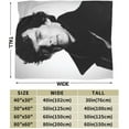 thumbnail image 2 of Benedict Cumberbatch Blanket Bedding Fleece Blanket Soft Throw Blankets Lightweight Anti-Static Blanket - 3 Sizes, 2 of 5