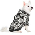 thumbnail image 2 of Gaeub Lilies Flowers Dog Hoodie Sweatshirts Warm Dog Clothes for Small Dogs,Puppy and Cat Costume-X-Large, 2 of 7