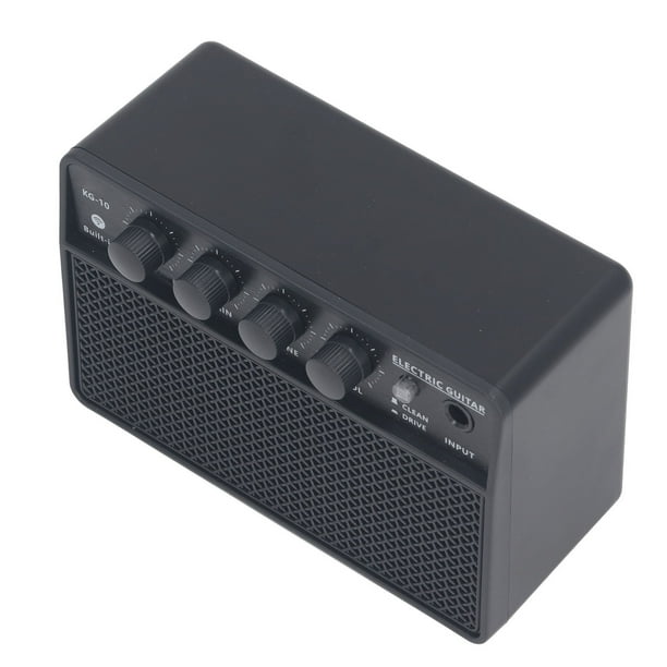 Kit de Amplificador de Guitarra Eléctrico, Enchufe y Toca 10W Distorsión de Distorsión Dual Canales de Guitarra Eléctrica Compacto para Rendimiento