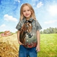 thumbnail image 5 of LIBRCLO Toddler Button Down Shirts for Boys Size 3 Years Short Sleeve Summer Beach Shirts Casual Cowboy Prints Shirt Multicolor, 5 of 8
