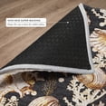 thumbnail image 6 of Addison Rugs Dream Shag Premium Machine Washable Transitional Shells Midnight Rectangle Rug, 8' x 10', 6 of 8