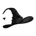thumbnail image 2 of Sombrero de puntiaguda, accesorio de disfraz, accesorios para , sombrero de personaje, sombrero moderno de para mujer y hombre Colgante pájaro Sunnimix Sombrero negro, 2 of 7