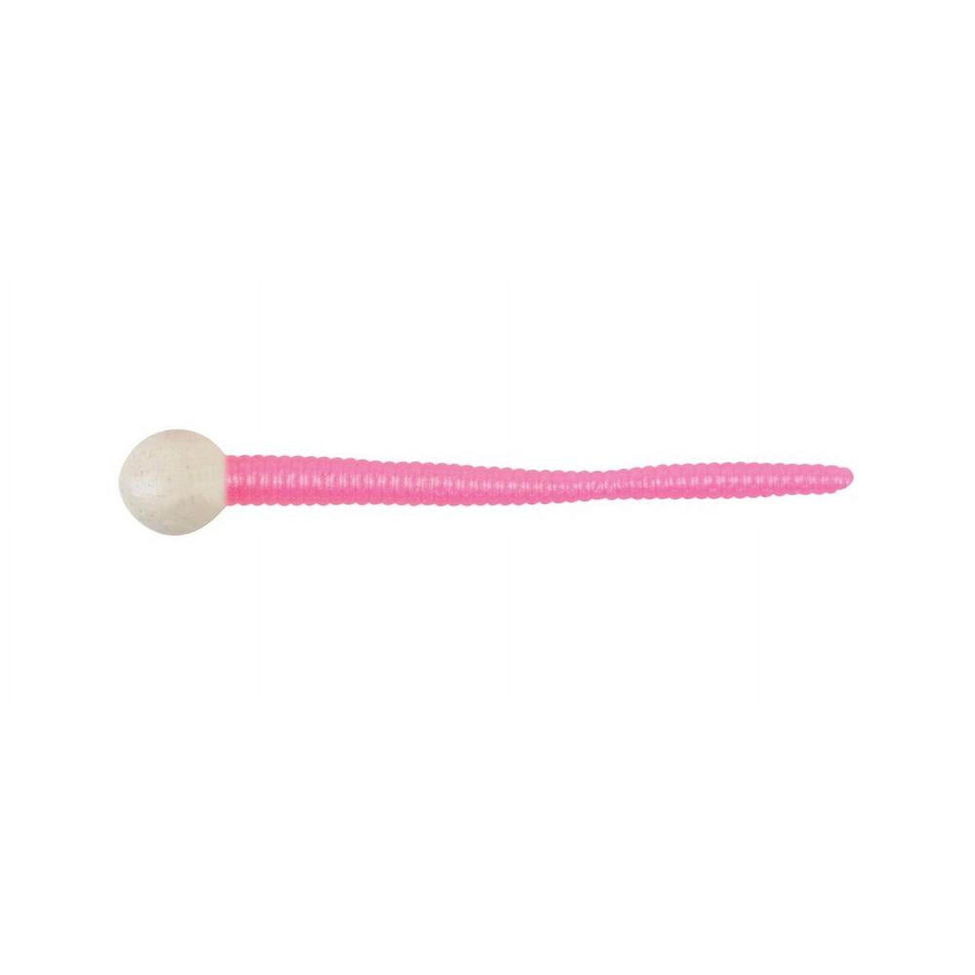 Berkley PowerBait Floating Mice Tails Fishing Bait, White/Bubblegum, 3in | 8cm