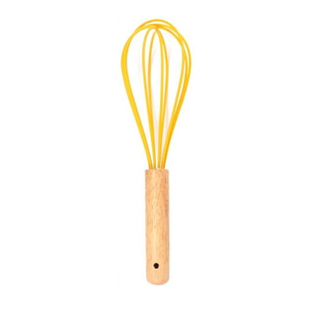 

Farfi Egg Beater Food Grade Labor-saving Wood Manual Milk Frother Baking Tools for Home (1 pc M)
