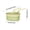 Green#2, variant on Kitchen Sink Strainer Basket Hanging Food Filter Colander for Washing Vegetables Draining Pasta Stainless Steel Mesh Food Waste Catcher for Household Kitchen Sink Separation Scrap Trap Green