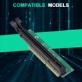 thumbnail image 4 of 4X Tarjeta Adaptadora de Tarjeta Gráfica PCI-e 16X para Tiny5 Series Modelos P330 M920Q M720Q M920X 01AJ940 Tarjeta Elevadora PCIE16, 4 of 5