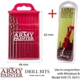 thumbnail image 3 of The Army Painter Drill Bit Set - 10 Small Drill Bits for Pin Vise Hand Drill - Wargamers Micro Drill Bit Set for Miniatures- Mini Twist Drill Bits, 3 of 6