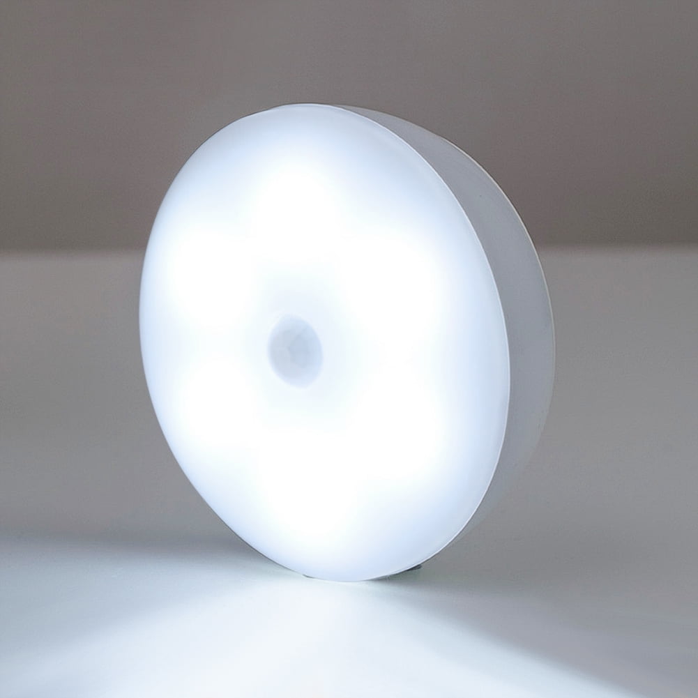 Kepooman 1 Pack Adjustable Battery Powered Motion Sensor Lights for Wardrobe Stairs Steps
