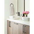 thumbnail image 3 of Amerock Monument 6-5/16 inch Center-to-Center Matte Black Cabinet Pull, 10 Pack, 3 of 8