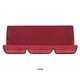 thumbnail image 3 of Funda de cojín Billuyoard impermeable para columpios vino rojo, 3 of 6