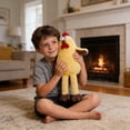 thumbnail image 4 of Adorable Soft Rooster Toy With Long Legs And Funny Eyes For Kids Easter Farmhouse, 4 of 4