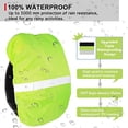 thumbnail image 4 of Backpack Rain Cover with Reflective Strip Waterproof Ultralight Backpack Cover, Storage Pouch, for Hiking, Camping, Biking, Outdoor, Traveling, 4 of 5