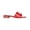 Red, variant on Amore Metallic Jewel Slide, Red, 6