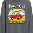 thumbnail image 3 of Pete The Cat - At The Beach - Men's Long Sleeve T-Shirt, 3 of 6