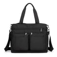 thumbnail image 2 of Large-capacity Ladies Handbag Shoulder Messenger,Rose red, 2 of 2