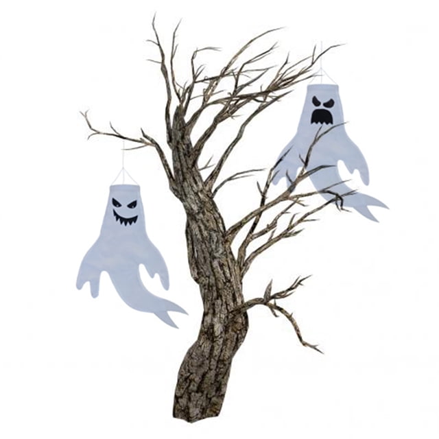 Halloween Windsock Flag Paper 3D Holiday Hanging Decoration Haunted House Prop
