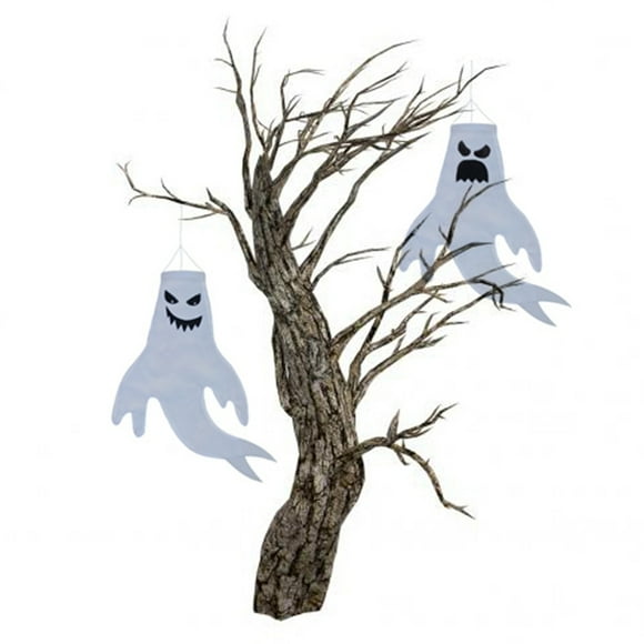 Halloween Windsock Flag Paper 3D Holiday Hanging Decoration Haunted House Prop