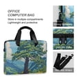 thumbnail image 4 of FORMRS 16" Laptop Bag Carrying Sleeve Case with Handle Travel Shoulder Briefcase, Blue Mountain, 4 of 8