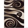 thumbnail image 2 of Allstar Burgundy Woven Hand Carved Floral Spiral Design Area Rug (7' 9" x 10' 5"), 2 of 7
