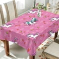 thumbnail image 3 of SKYSONIC 60"x120" Square Tablecloth with Pink Unicorn Prints, Anti-Wrinkle and Smooth Table Cloth for Kitchen/Home Party Decoration, 3 of 7
