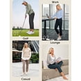 thumbnail image 2 of Pantalones CRZ YOGA tiro alto 25" con elasticidad 4 vías negro M, 2 of 8