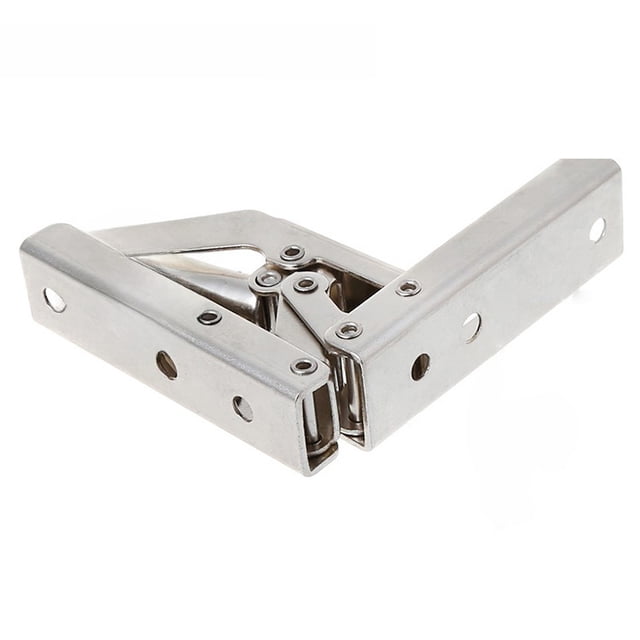 Herrajes para muebles Instalación sencilla Bisagra de puerta plegable de 90 grados Conversión de hoja de soporte de mesa de 180 grados Bisagra oculta