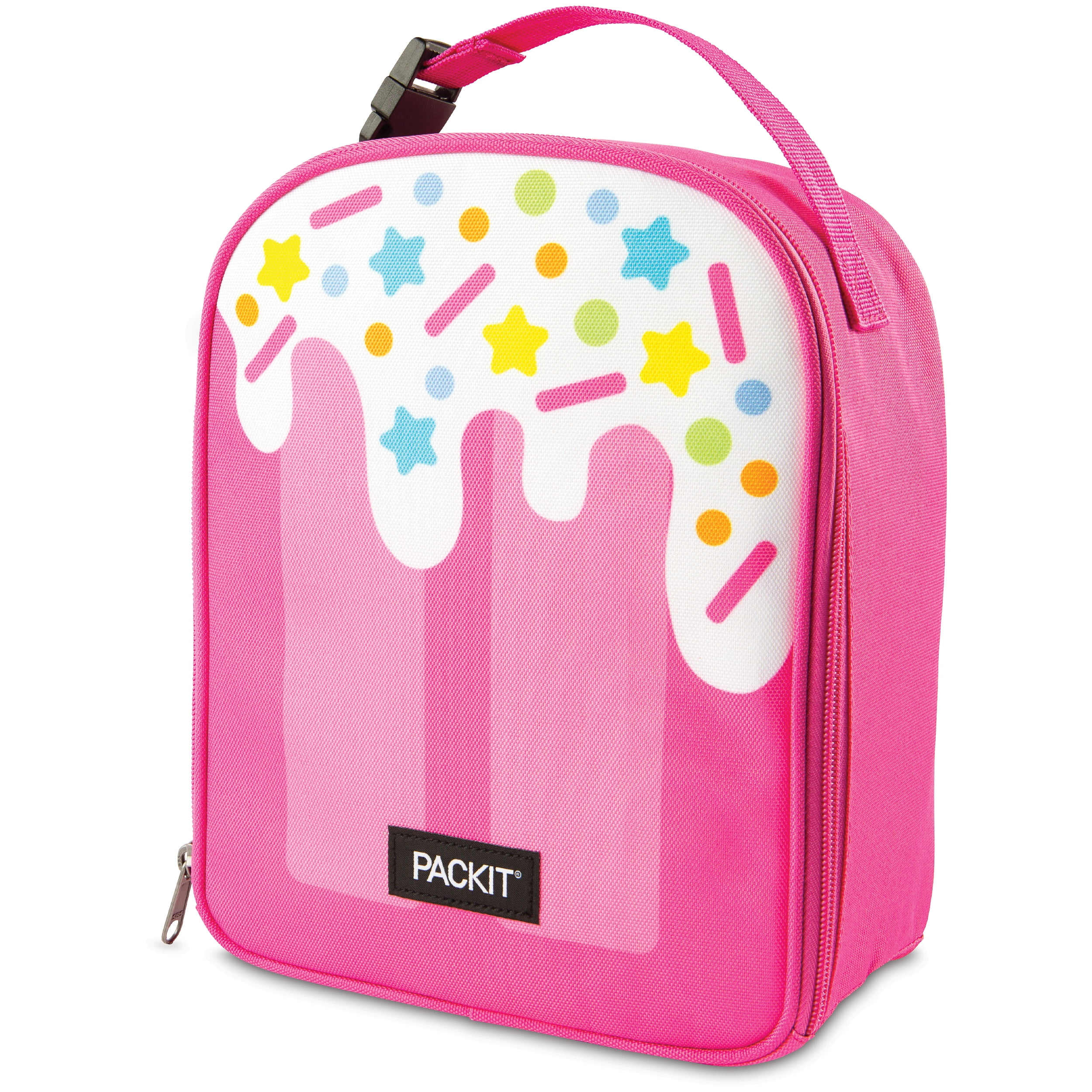 Packit Freezable Playtime Lunch Box, Pink Popsicle