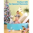 thumbnail image 6 of Large Ball Pit for Toddlers - 44 in Baby Ball Pit with Pop-Up Playmat, Foldable Kids Ball Pool, Dog Play Pit, Indoor and Outdoor Use, Hold Over 1000 Balls, Balls Not Include (Beige), 6 of 8