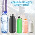 thumbnail image 4 of Water Bottle Lanyard, Adjustable Holder Shoulder Strap with Ring Buckle Carrier Clips for Walk Outdoor, 4 of 5