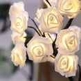 thumbnail image 3 of Rose Flower Tree Lamp with 24 Warm White LED Lights, Detachable Base Simulation Flower Light, USB Powered Multicolor Night Light for Home Bedroom Decor (P-B), 3 of 7