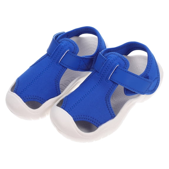 MERRYHAPY 1Pair Blue Closed Toe Sandals Lightweight Non Slip Summer Beach Shoes