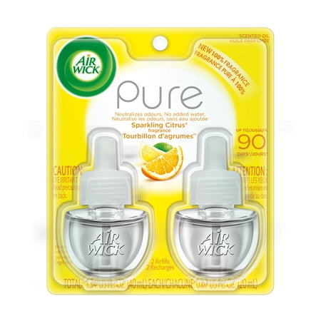 Air Wick Scented Oil Refill  Sparkling Citrus  Air Freshener  2ct