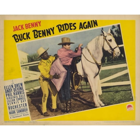 Buck Benny Rides Again - movie POSTER (Style G) (11
