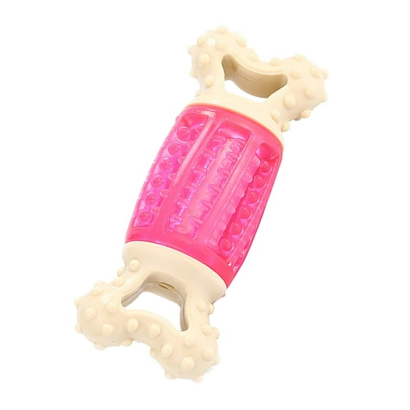 LULULION Small Dog Bone Toy Dog Toys Plastic Chew Training 1Pc