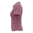 thumbnail image 2 of Blusa George para Mujer Tipo Polo, Manga Corta, Pliegues y Botones en Pecho Rosa Talla EG, 2 of 4
