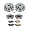 thumbnail image 2 of PowerStop Rear Stock Replacement Brake Pad and Rotor Kit with Calipers Fits: FORD LINCOLN Select Models KCOE3060, 2 of 5