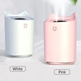 thumbnail image 4 of Air Humidifier Double Spray Nozzle Humidifier 3L Large Capacity Humidifier USB Rechargeable Humidifier Multimodal Humidifier with Atmosphere Night Light, 4 of 8