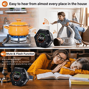 3X Pomodoro Timer, Productivity Timer,3, 5, 15, 30, 45, 60 Minute Preset Smart Countdown Time Management Tool