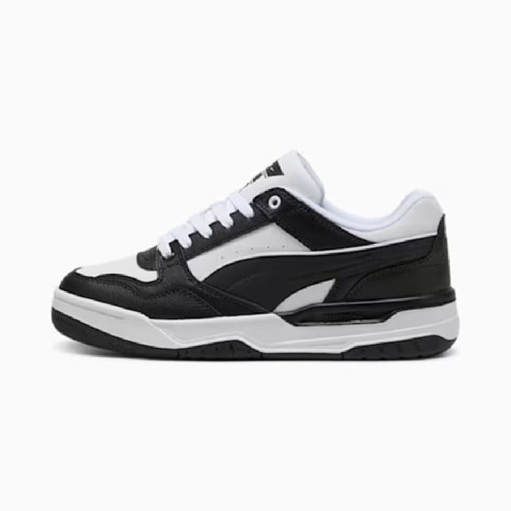 Men's Puma Rebound Retro Puma White-Puma Black (400197 03) - 7