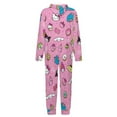 thumbnail image 5 of Hello Kitty Hooded Union Suit Pajama Soft Comfy PJs Sleepwear, 5 of 7