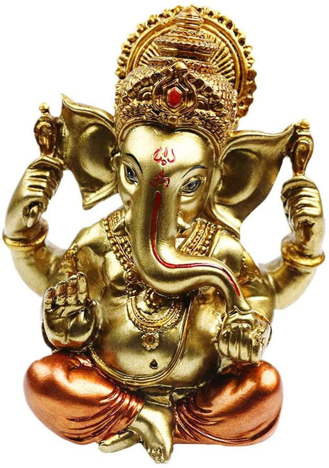 Lord Ganesha Buddha Statue Elephant God Sculptures For Home Decoration Gift New 